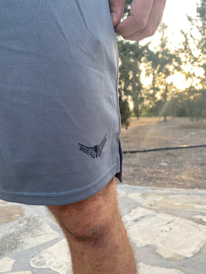 SPORT 2 IN 1 SHORTS GREY