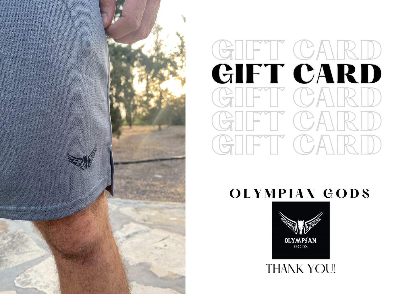 OLYMPIAN GODS GIFT CARD