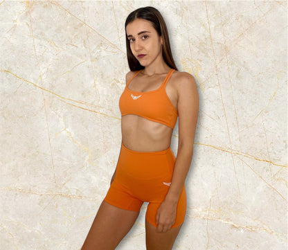 Hera Orange Set - Bra and Legging