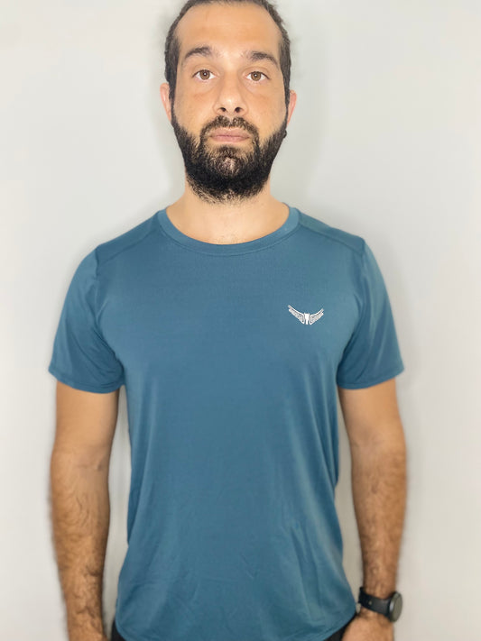 Men Green/Blue T-Shirt