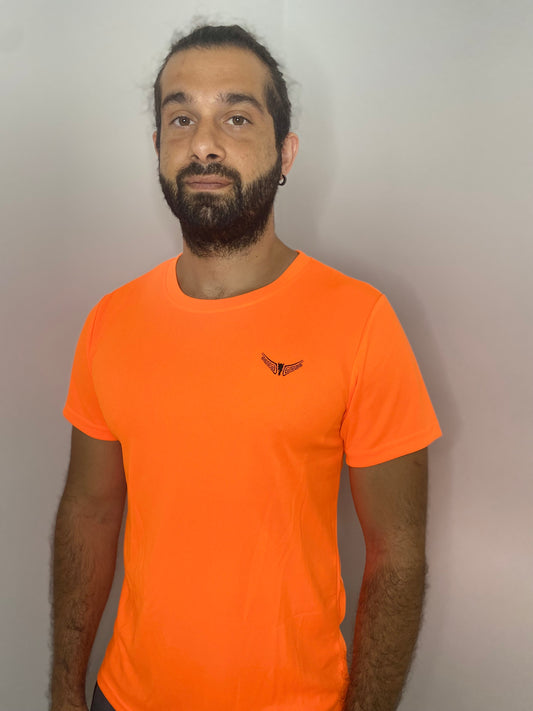 Men Orange T-Shirt