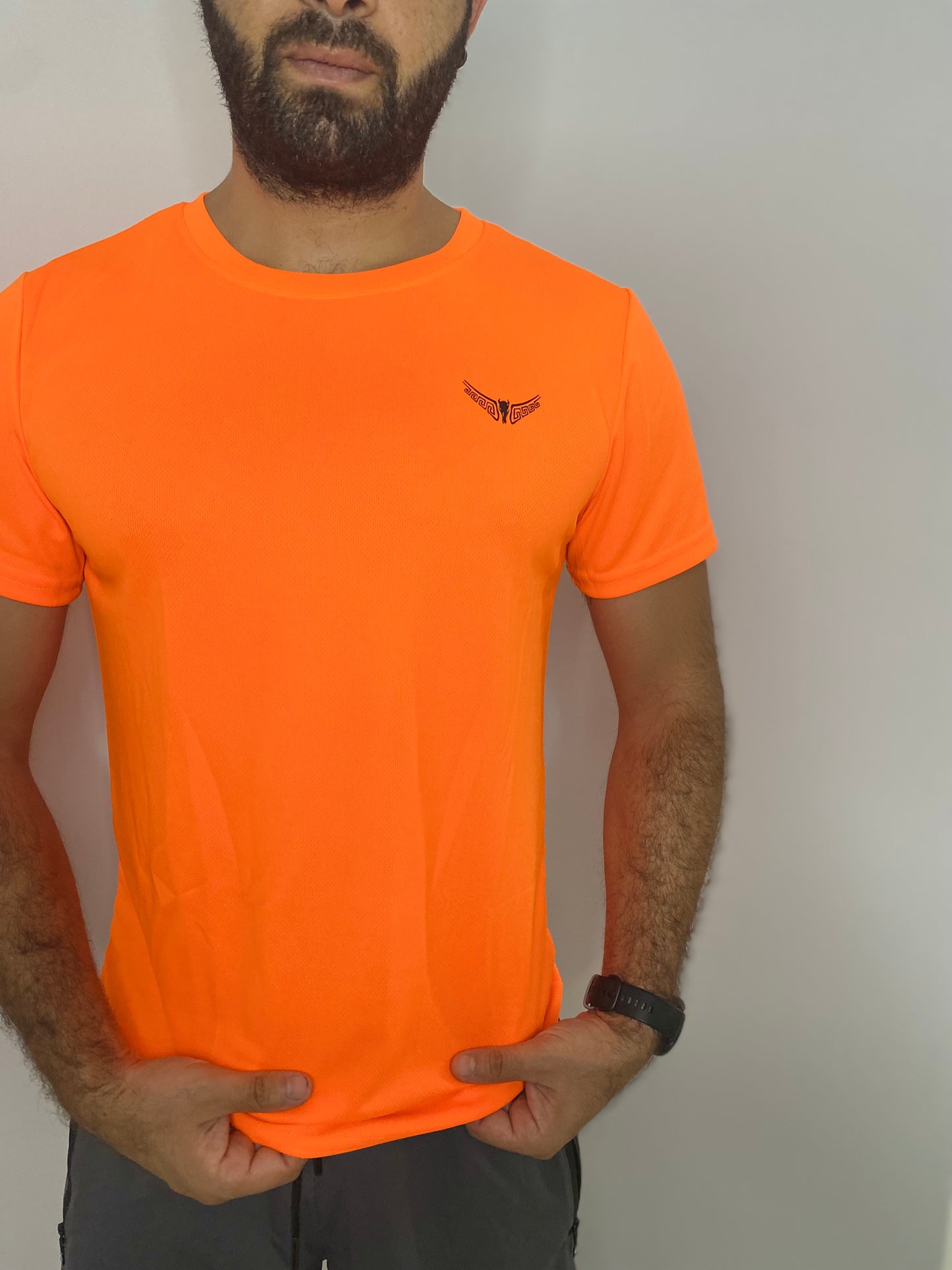 Men Orange T-Shirt