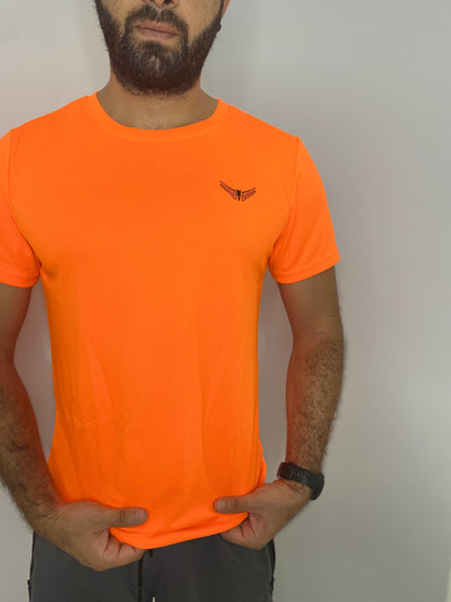 Men Orange T-Shirt